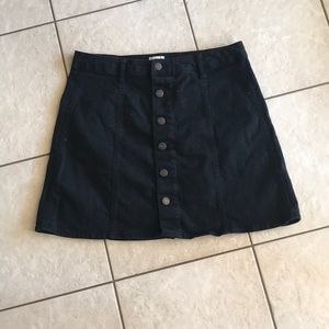 Mossimo corduroy snapdown skirt